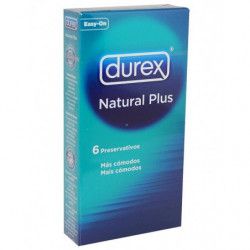 NATURAL PLUS 6 UNID DUREX...