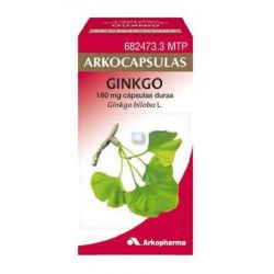 ARKOCAPSULAS GINKGO 180 MG...