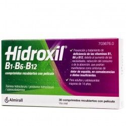 HIDROXIL B1 B6 B12 30...