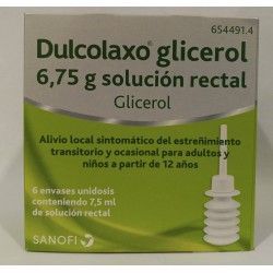 DULCOLAXO GLICEROL 6.75 G...
