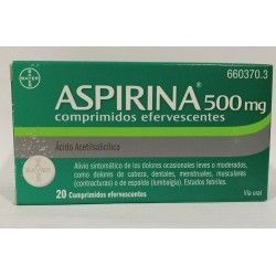 ASPIRINA 500 MG 20...