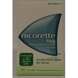 NICORETTE 4 MG 30 CHICLES