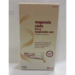 MAGNESIA CINFA 2,4 G 14 SOBR