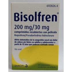 BISOLFREN 200/30 MG 20...