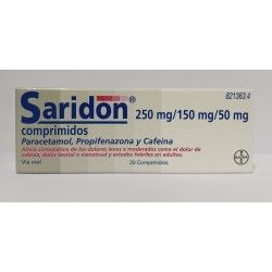 SARIDON 20 COMPRIMIDOS