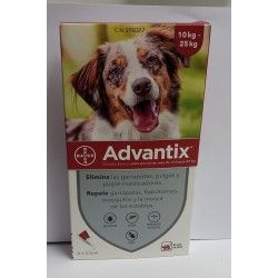 ADVANTIX PERROS 10-25 KG 4 PIP