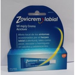 ZOVICREM LABIAL 50 MG/G...