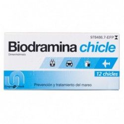 BIODRAMINA 20 MG 12 CHICLES