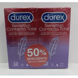 DUREX SENSITIVO CONTACTO...