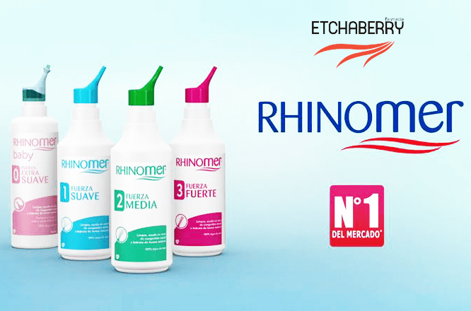 ¿Congestión nasal? ¡Alíviala con Rhinomer!